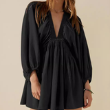 Ma bohème robe noire Noir / S