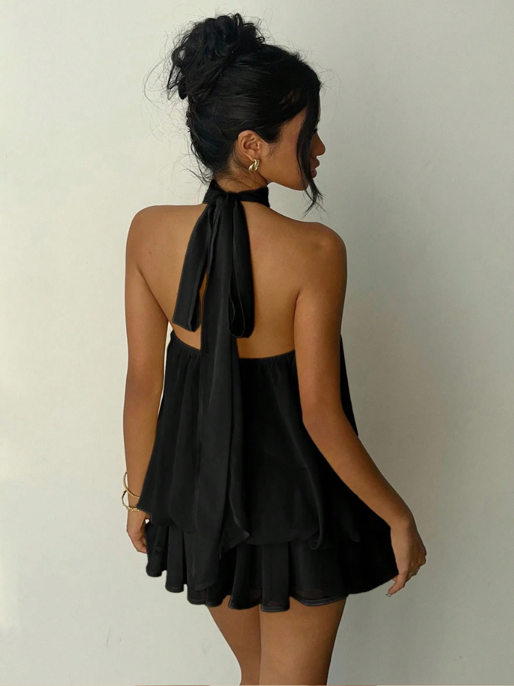 Robe fluide noire