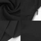 Robe mi longue noir