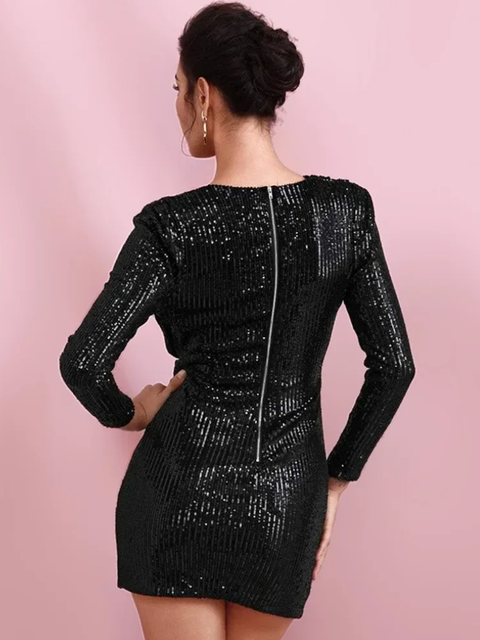 Robes noires cocktail